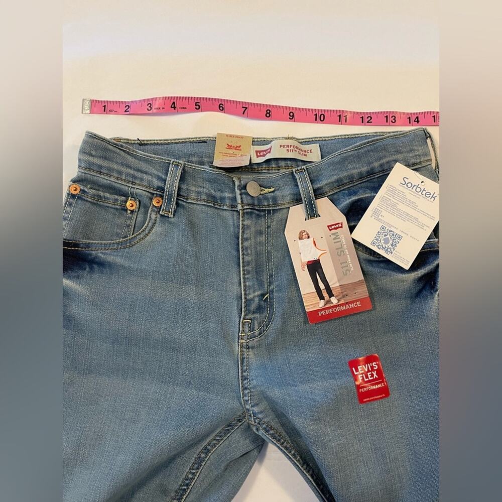 NWT and NWOT: Boys Size 16 511 Slim Levis- 2 pairs - Picture 8 of 12